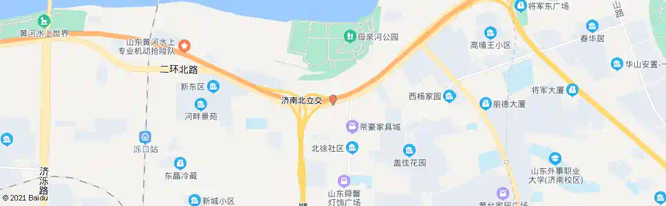 济南李家庄_公交站地图_济南公交_妙搜公交查询2025
