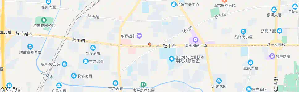 济南经十路北小辛庄西街_公交站地图_济南公交_妙搜公交查询2025