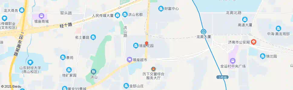 济南转山西路旅游路_公交站地图_济南公交_妙搜公交查询2025