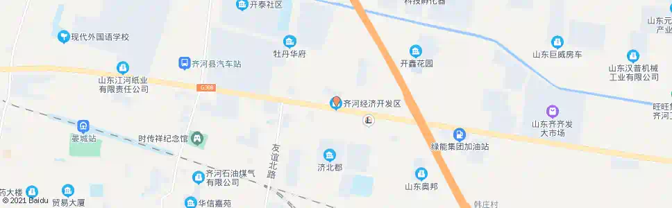 济南齐河开发区_公交站地图_济南公交_妙搜公交查询2025