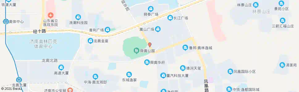 济南舜华南路龙奥北路_公交站地图_济南公交_妙搜公交查询2025