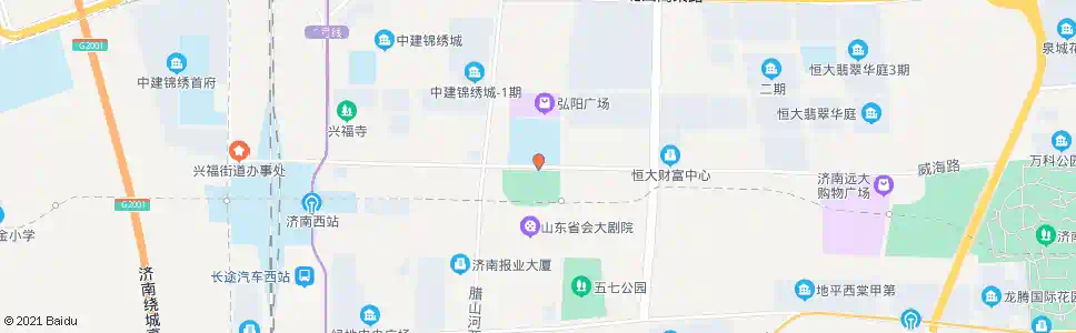 济南文化艺术中心三馆_公交站地图_济南公交_妙搜公交查询2025