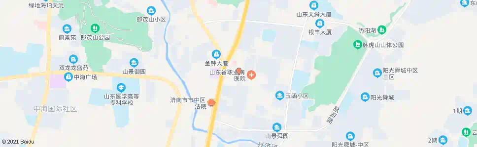济南土屋路玉函路_公交站地图_济南公交_妙搜公交查询2025
