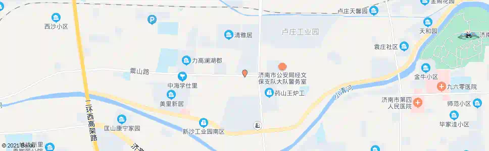 济南粟山路黄岗路_公交站地图_济南公交_妙搜公交查询2025
