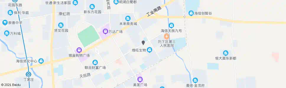 济南天辰路开拓路_公交站地图_济南公交_妙搜公交查询2025