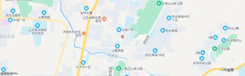 济南土屋路舜耕路_公交站地图_济南公交_妙搜公交查询2025