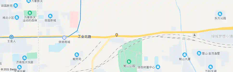 济南济钢西门_公交站地图_济南公交_妙搜公交查询2025