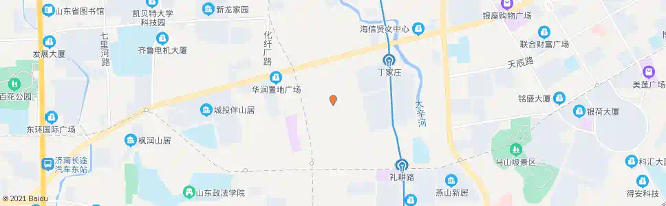 济南天辰路东段_公交站地图_济南公交_妙搜公交查询2025