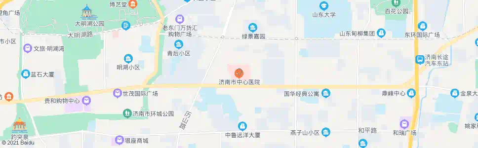 济南解放路_公交站地图_济南公交_妙搜公交查询2025