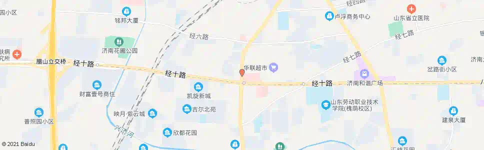 济南营市街经十路_公交站地图_济南公交_妙搜公交查询2025