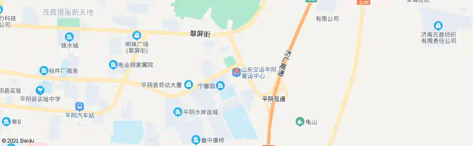 济南客运中心(平阴)_公交站地图_济南公交_妙搜公交查询2025