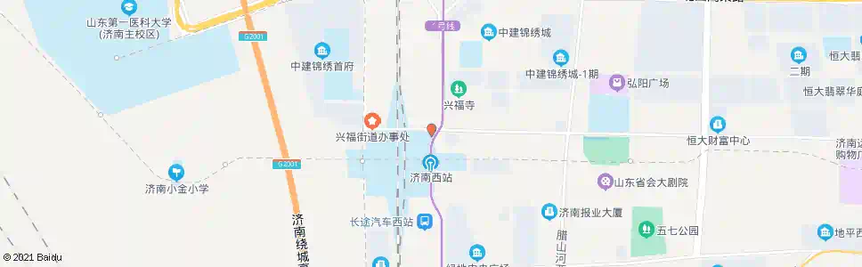 济南西坞_公交站地图_济南公交_妙搜公交查询2025