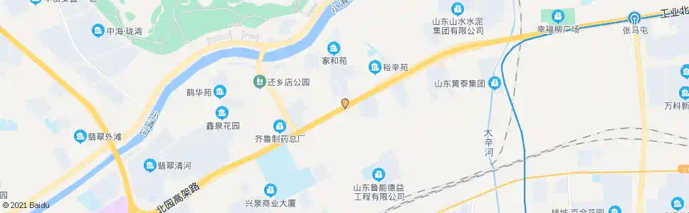 济南幸福苑_公交站地图_济南公交_妙搜公交查询2025