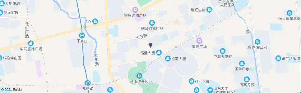 济南崇华路新泺大街_公交站地图_济南公交_妙搜公交查询2025