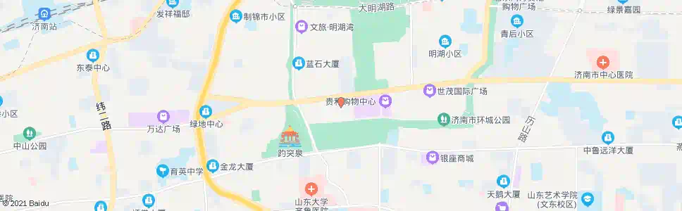 济南榜棚街_公交站地图_济南公交_妙搜公交查询2025