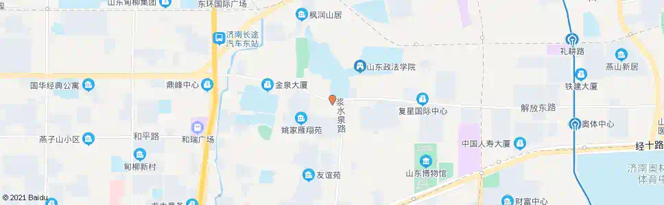 济南姚家庄(路口西)_公交站地图_济南公交_妙搜公交查询2025