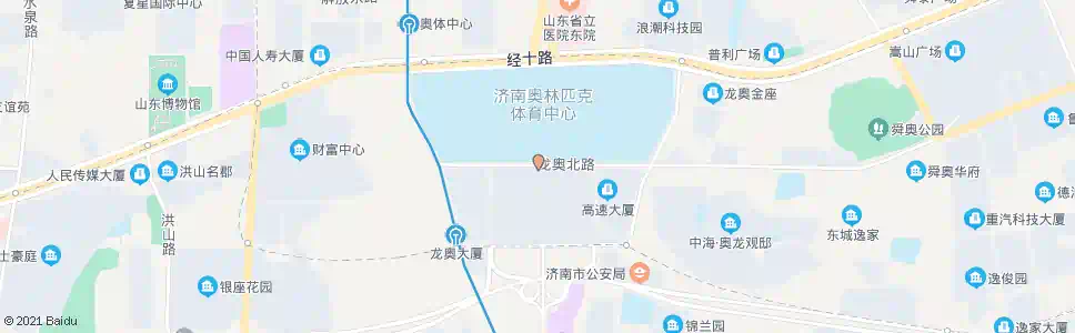 济南龙奥大厦北门_公交站地图_济南公交_妙搜公交查询2025
