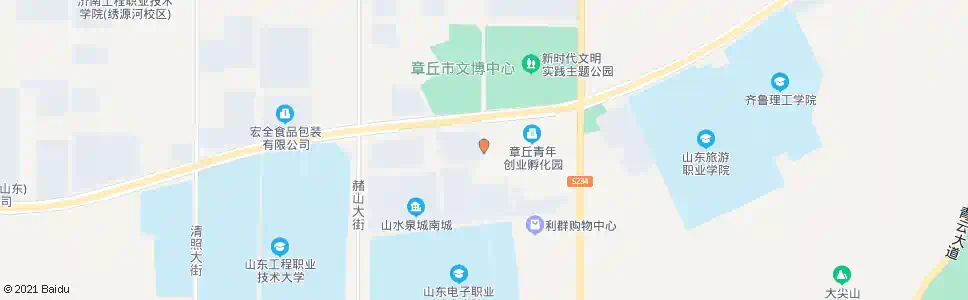 济南双山办事处_公交站地图_济南公交_妙搜公交查询2025