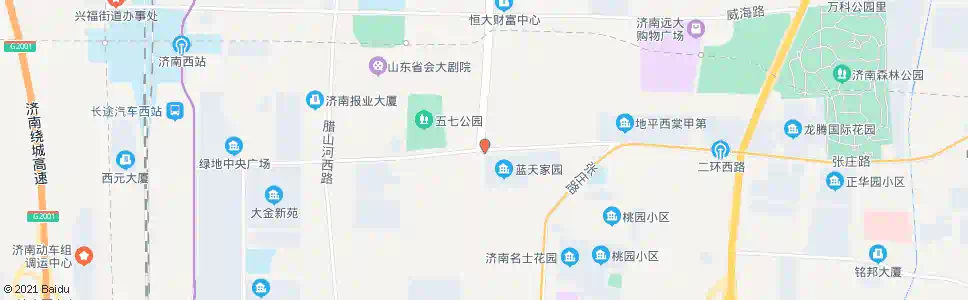 济南烟台路淄博路_公交站地图_济南公交_妙搜公交查询2025