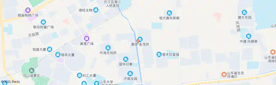 济南舜风路凤凰路_公交站地图_济南公交_妙搜公交查询2025
