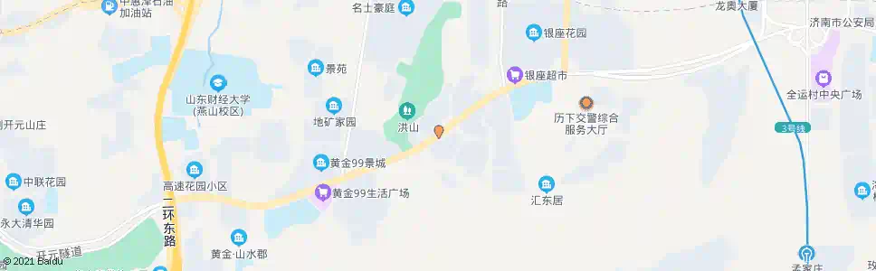 济南中井庄_公交站地图_济南公交_妙搜公交查询2025
