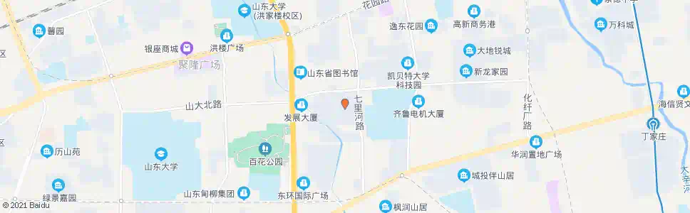 济南七里河小区_公交站地图_济南公交_妙搜公交查询2025
