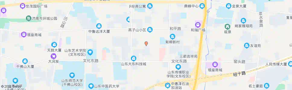 济南燕子山路南段_公交站地图_济南公交_妙搜公交查询2025