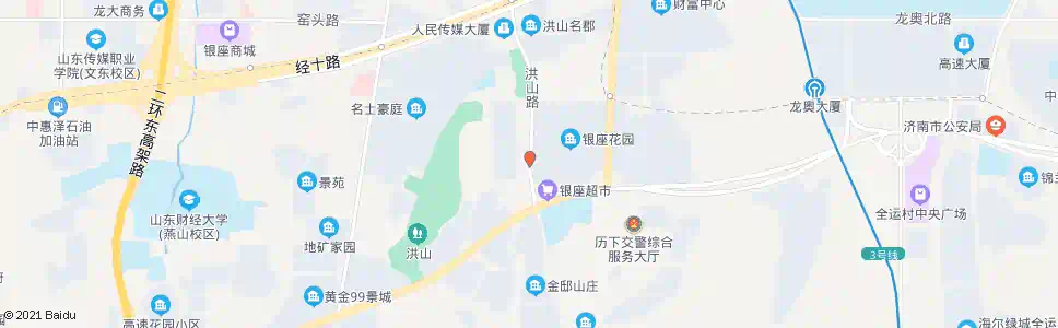 济南下井庄园_公交站地图_济南公交_妙搜公交查询2025