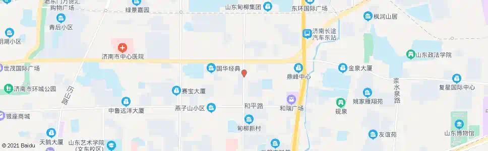 济南燕子山路中段_公交站地图_济南公交_妙搜公交查询2025