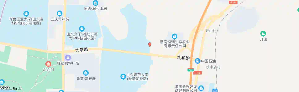 济南工艺美院东门_公交站地图_济南公交_妙搜公交查询2025