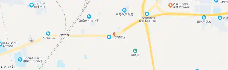 济南岳尔庄西_公交站地图_济南公交_妙搜公交查询2025