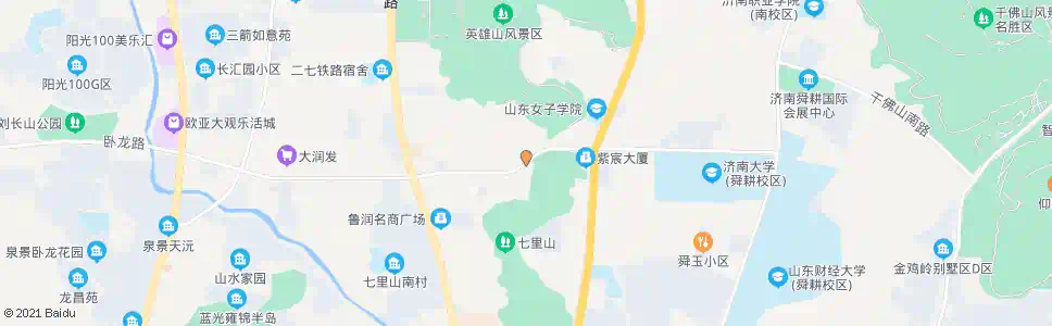 济南六里山南路东段_公交站地图_济南公交_妙搜公交查询2025