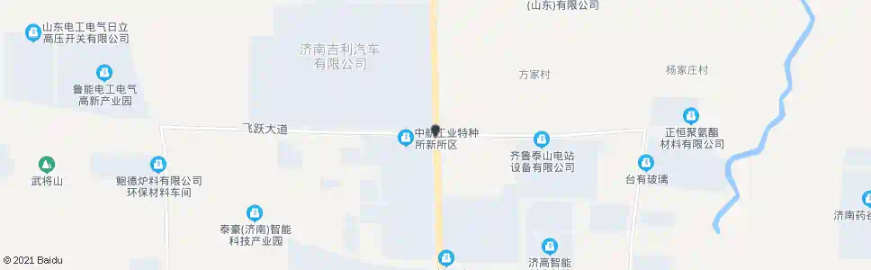 济南飞跃大道东段_公交站地图_济南公交_妙搜公交查询2025