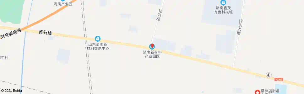 济南济南新材料产业园区_公交站地图_济南公交_妙搜公交查询2025