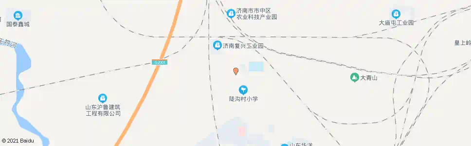 济南陡沟办事处_公交站地图_济南公交_妙搜公交查询2025