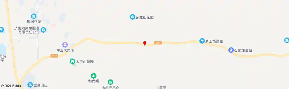 济南于家_公交站地图_济南公交_妙搜公交查询2025