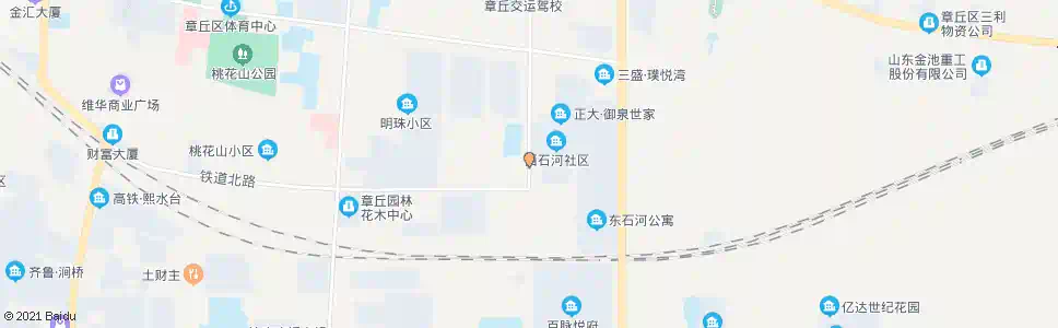 济南东鹅庄城东建材市场_公交站地图_济南公交_妙搜公交查询2025