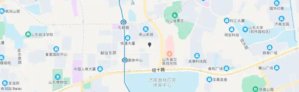 济南燕山新居南门_公交站地图_济南公交_妙搜公交查询2025
