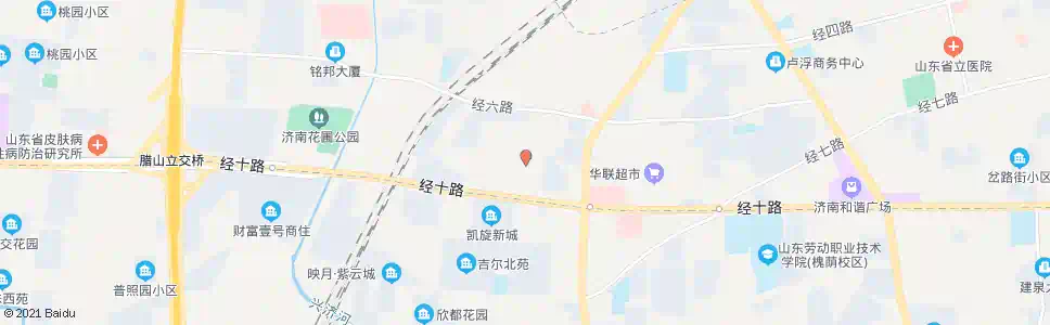 济南营市西街_公交站地图_济南公交_妙搜公交查询2025