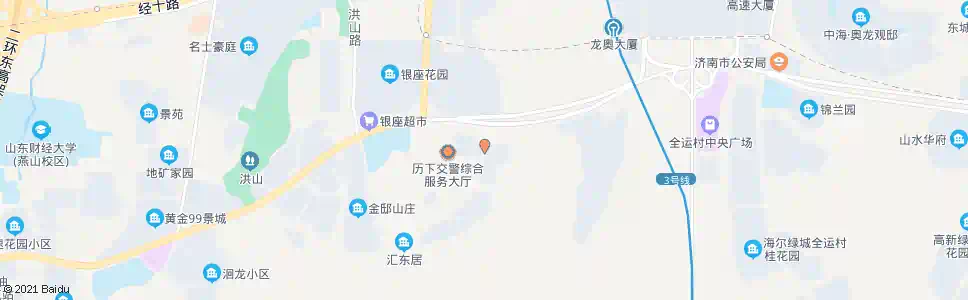 济南福地街北口_公交站地图_济南公交_妙搜公交查询2025