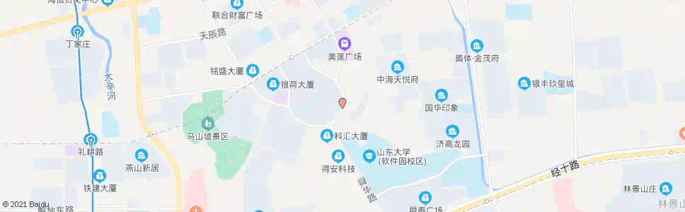 济南齐鲁软件园东_公交站地图_济南公交_妙搜公交查询2025
