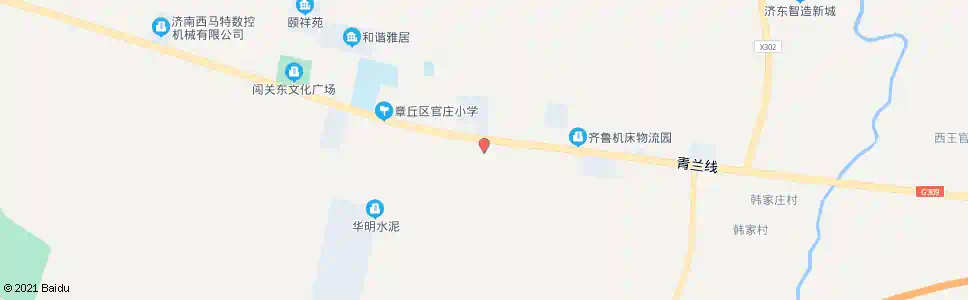 济南官庄卫生院_公交站地图_济南公交_妙搜公交查询2025