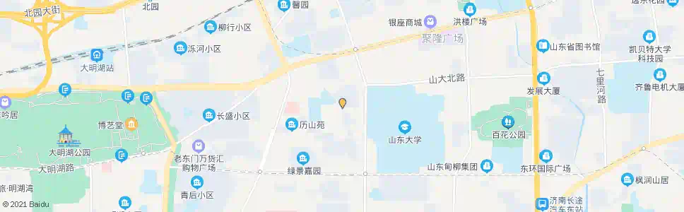 济南花园庄东路_公交站地图_济南公交_妙搜公交查询2025