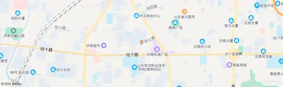 济南经七路振兴中街_公交站地图_济南公交_妙搜公交查询2025