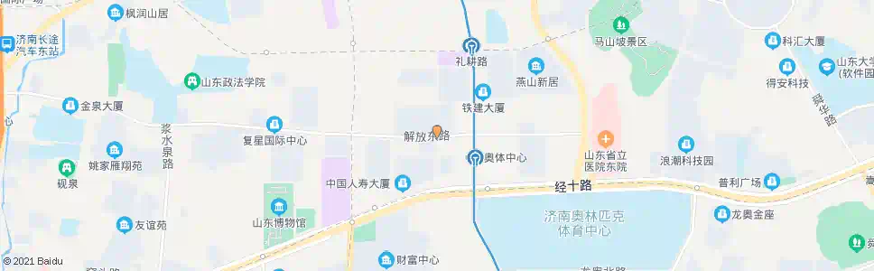 济南解放东路齐川路_公交站地图_济南公交_妙搜公交查询2025
