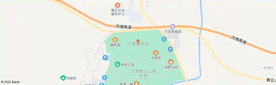 济南鹅庄(新植物园)_公交站地图_济南公交_妙搜公交查询2025