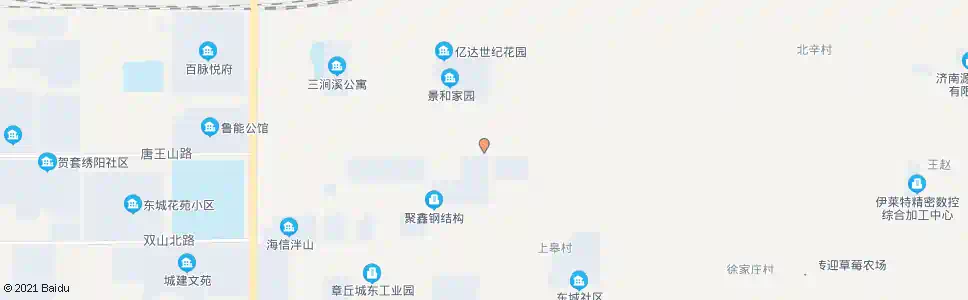 济南城东工业园路口_公交站地图_济南公交_妙搜公交查询2025