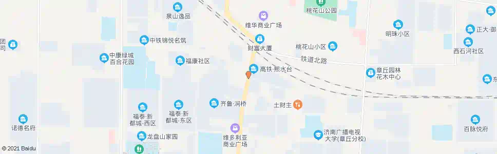 济南荣元广场_公交站地图_济南公交_妙搜公交查询2025