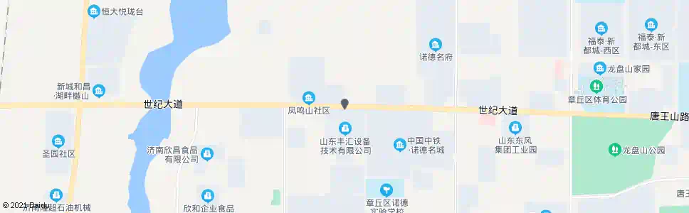 济南世纪大道西段_公交站地图_济南公交_妙搜公交查询2025