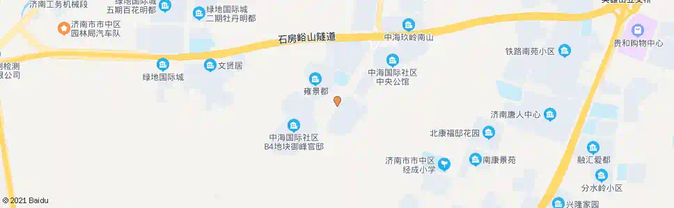 济南中海雍景郡_公交站地图_济南公交_妙搜公交查询2025